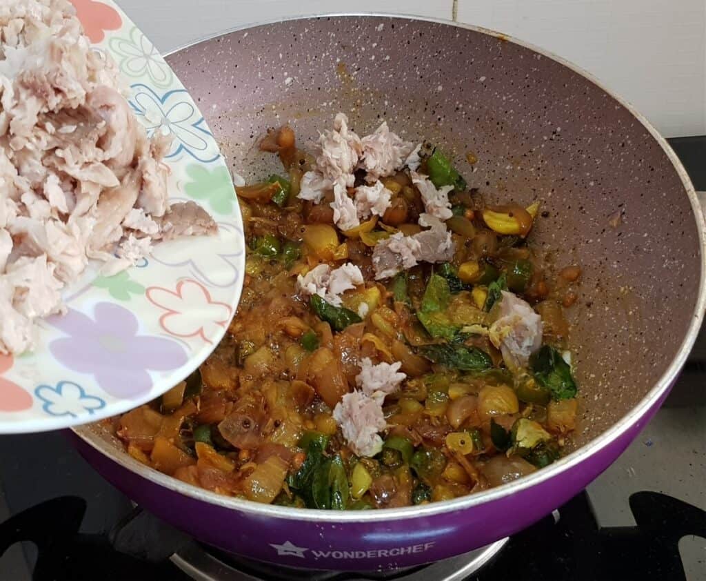 Putt Fish Sura Puttu/ Fish Puttu/ Meen Puttu